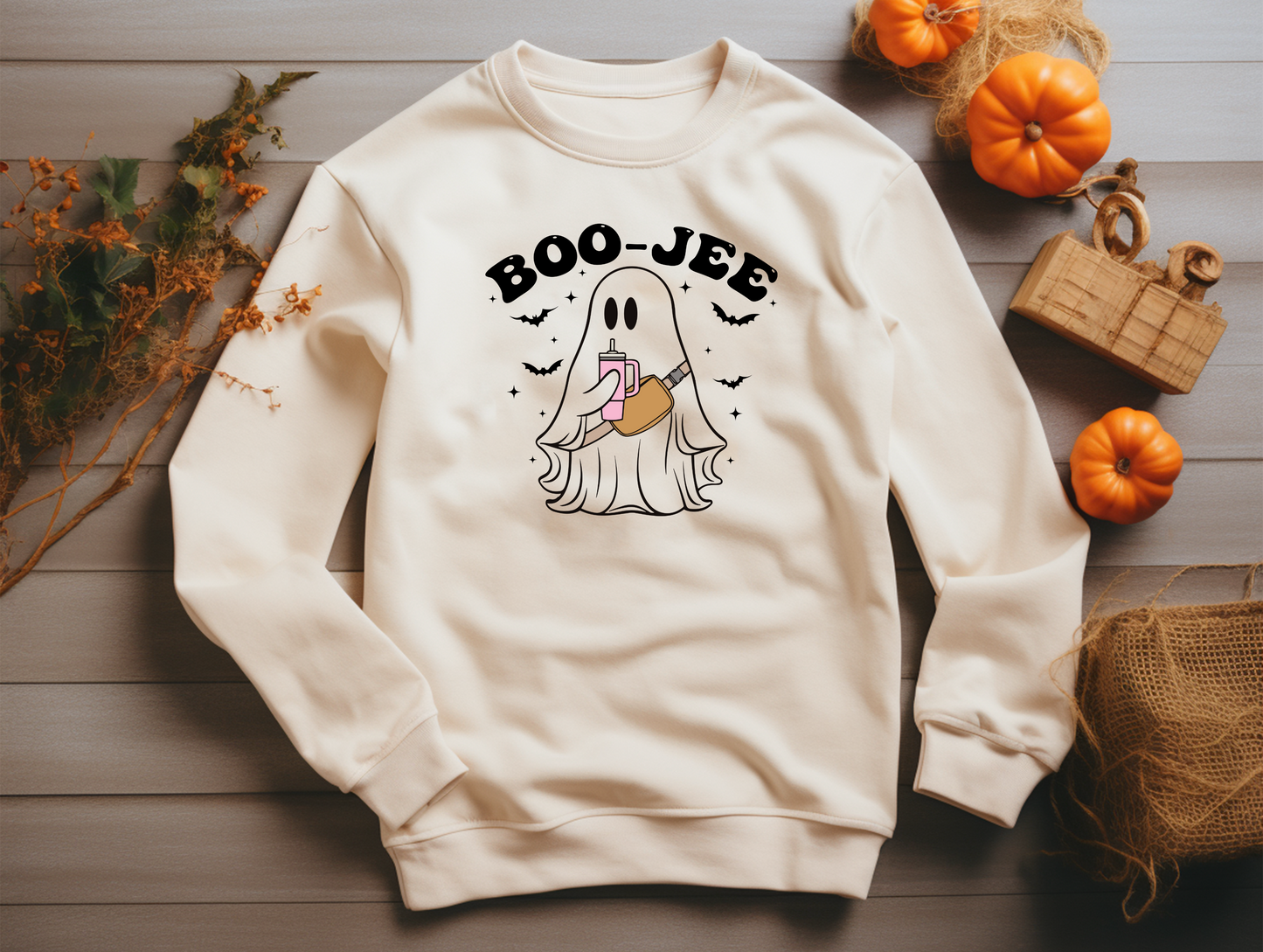 Boo-Jee Crew Neck Sweaters