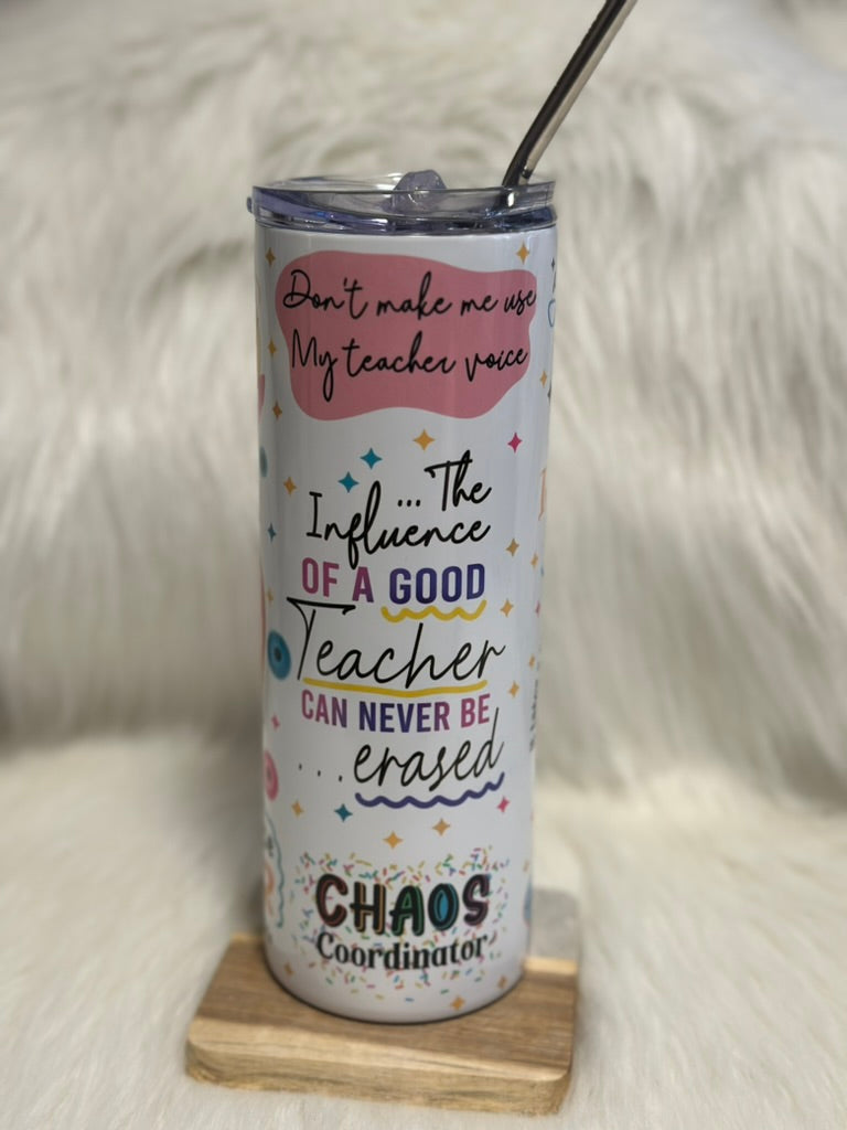 Teacher Fuel Stainless Steel Tumbler