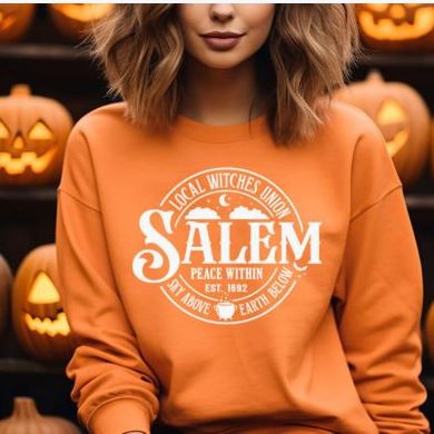 Salem Witches Union Crew Neck Sweaters