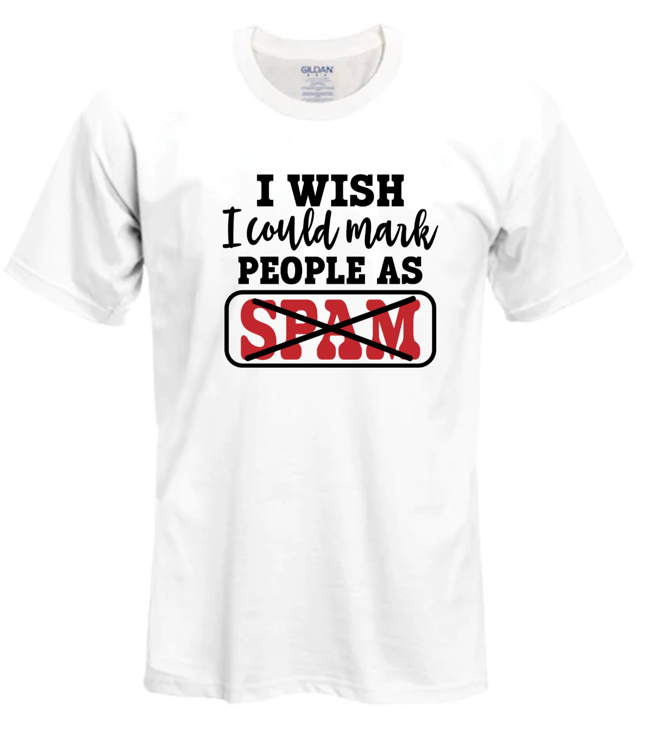 I wish I can mark people as Spam...T-Shirt