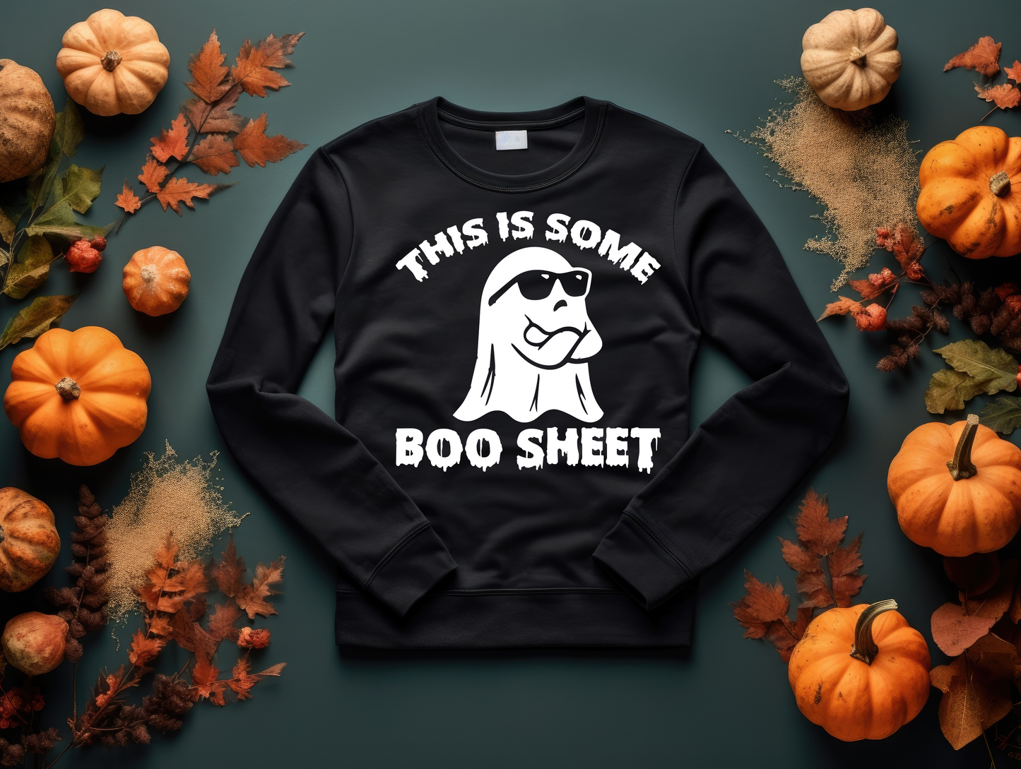 " This some boo Sheet"  Crew Neck Sweaters